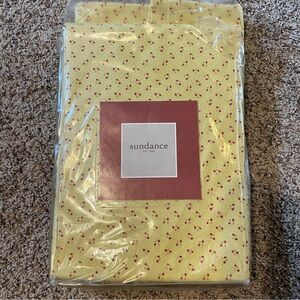 Sundance Duvet Cover Queen 90 X 90” Vintage Yellow Abstract Flower Cotton Haley